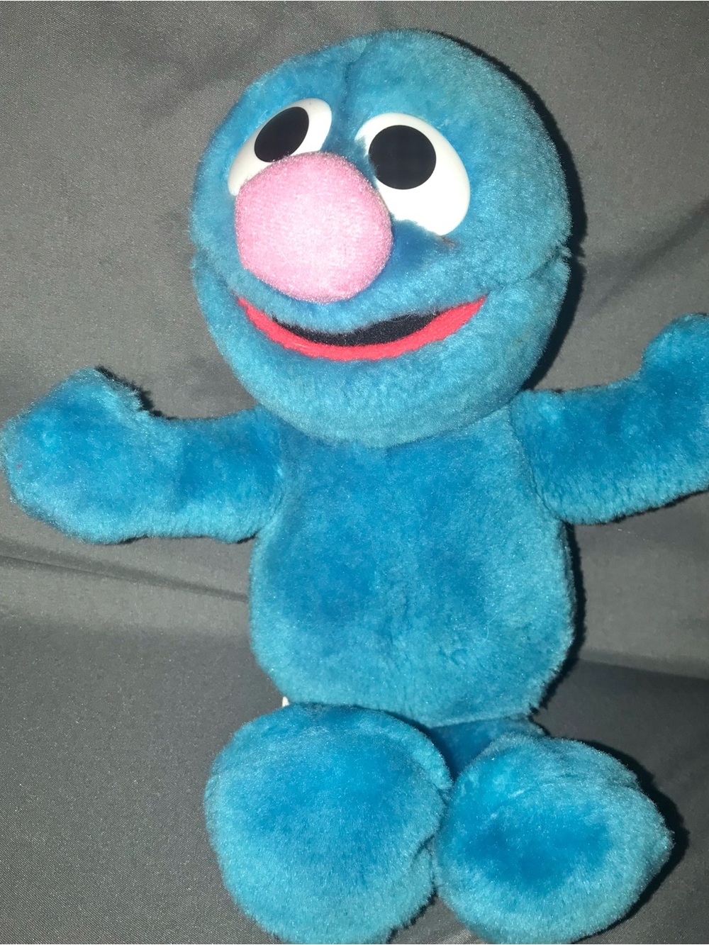 1997 TYCO Sesame Street Tickle Me Grover Rare Vintage Plush Works & Tested